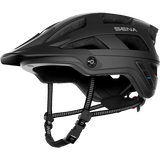 SENA M1 EVO SENA MTB HELMET Matte Black Front - Driven Powersports