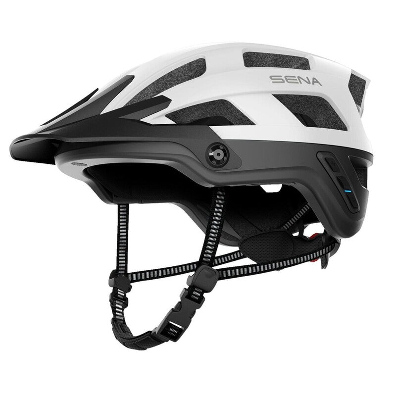 SENA M1 EVO, MESH MTB HELMET, MATTE WHITE (L) - DRIVEN Canada's Powersports 885465016793M1EVO-MB00M10