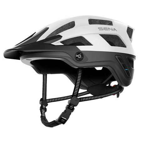 SENA M1 EVO, MESH MTB HELMET, MATTE WHITE (L) - DRIVEN Canada's Powersports 885465016793M1EVO-MB00M10