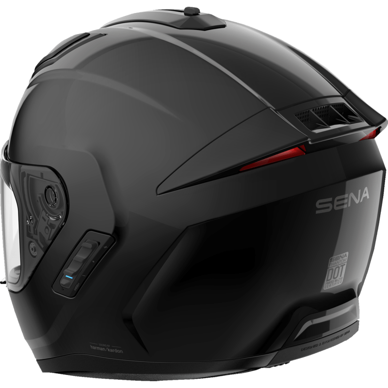 SENA PHANTOM WAVE HELMET BLACK (SM) - DRIVEN Canada's Powersports 8854650221832391442