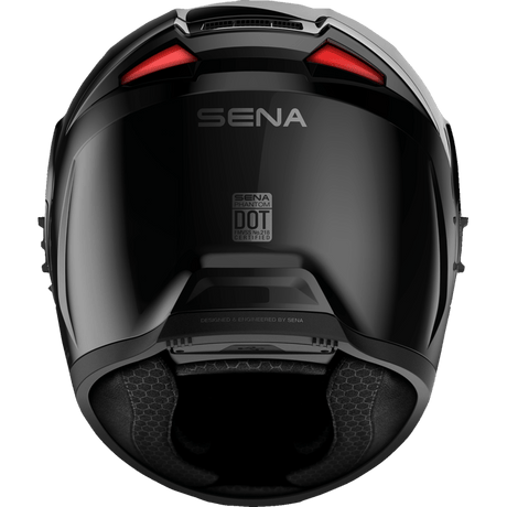 SENA PHANTOM WAVE HELMET BLACK (SM) - DRIVEN Canada's Powersports 8854650221832391442