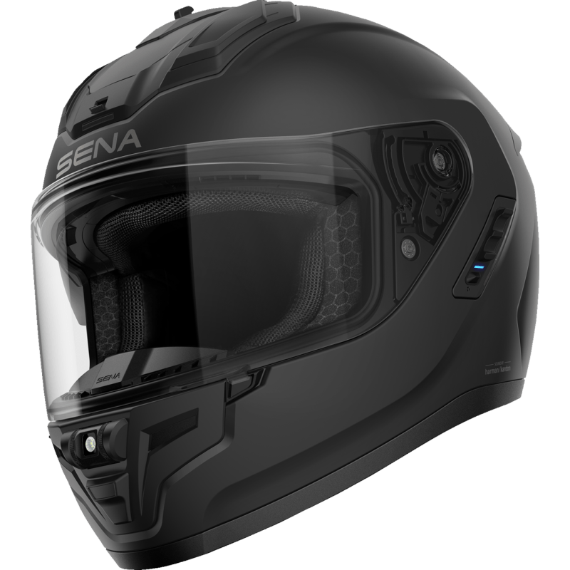 SENA PHANTOM WAVE HELMET BLACK (SM) - DRIVEN Canada's Powersports 8854650221832391442