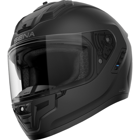 SENA PHANTOM WAVE HELMET BLACK (SM) - DRIVEN Canada's Powersports 8854650221832391442