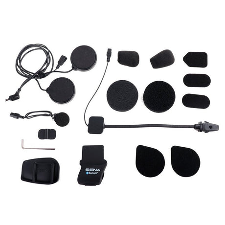 SENA SMH5/SPH10H - CLAMP KIT WITH UNIVERSAL MICROPHONE KIT (SMH5 - A0313) - Driven Powersports Inc.885465007173SMH5 - A0313
