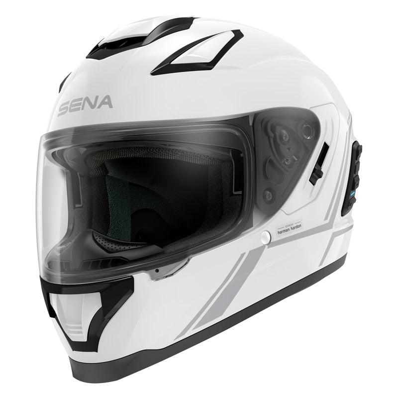 SENA STRYKER SMART FULL FACE HELMET WHITE (2XL) - DRIVEN Canada's Powersports 885465016038STRYKER - GW00S1