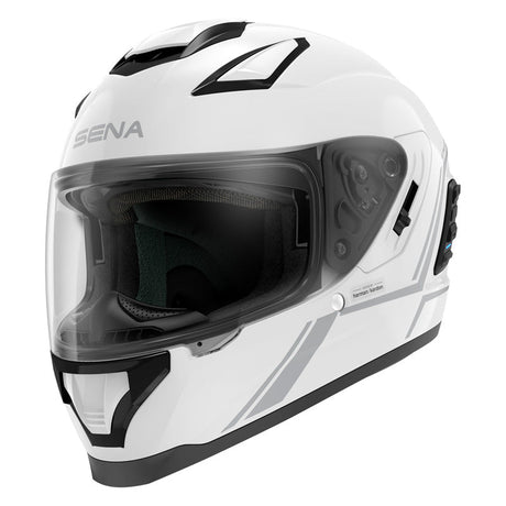 SENA STRYKER SMART FULL FACE HELMET WHITE (2XL) - DRIVEN Canada's Powersports 885465016038STRYKER - GW00S1