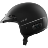 SENA SURGE OPEN - FACE MESH MATTE BLACK/GLOSSY - DRIVEN Canada's Powersports 885465021704SURGE - MBGB00S3