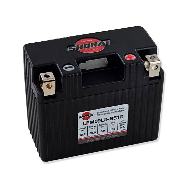 SHORAI LFX BATTERY (LFM09L2 - BS12) - DRIVEN Canada's Powersports 4897034420791LFM09L2 - BS12