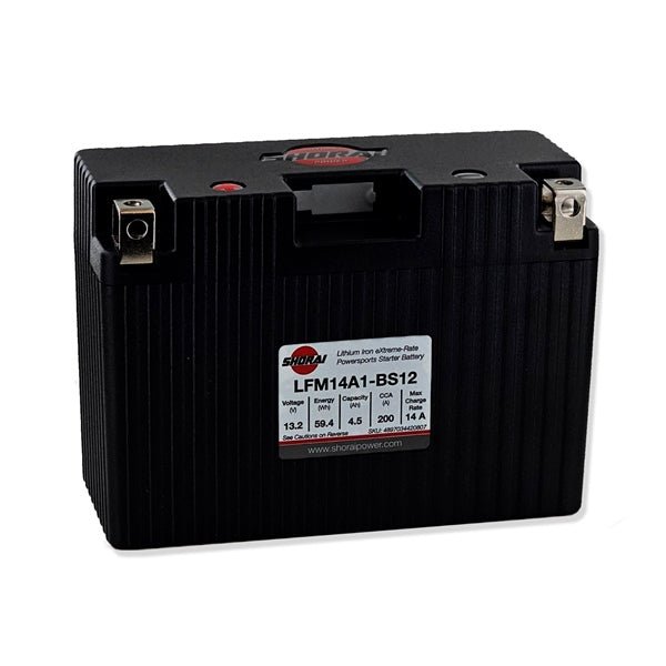 SHORAI LFX BATTERY (LFM14A1 - BS12) - DRIVEN Canada's Powersports 4897034420807LFM14A1 - BS12