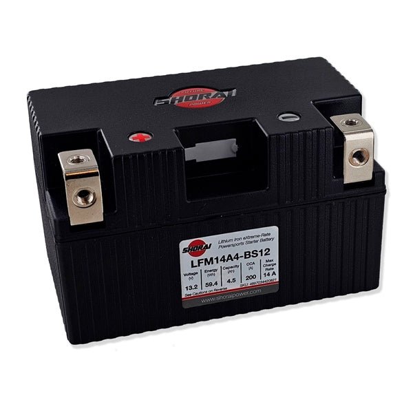 SHORAI LFX BATTERY (LFM14A4 - BS12) - DRIVEN Canada's Powersports 4897034420821LFM14A4 - BS12