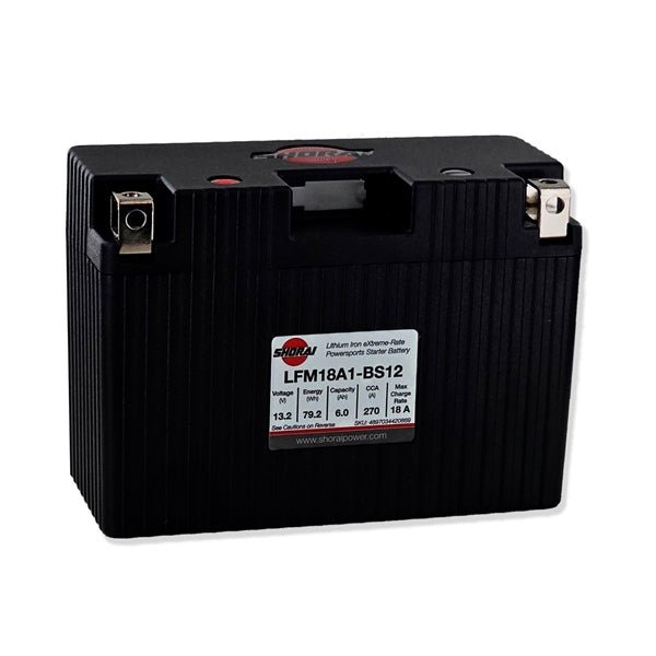 SHORAI LFX BATTERY (LFM18A1 - BS12) - DRIVEN Canada's Powersports 4897034420869LFM18A1 - BS12