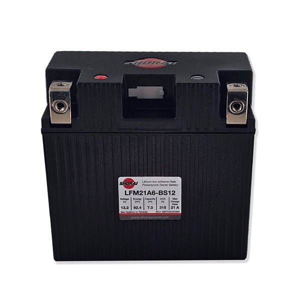 SHORAI LFX BATTERY (LFM21A6 - BS12) - DRIVEN Canada's Powersports 4897034420890LFM21A6 - BS12