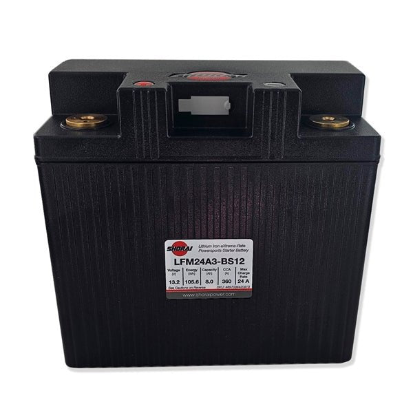 SHORAI LFX BATTERY (LFM24A3 - BS12) - DRIVEN Canada's Powersports 4897034420913LFM24A3 - BS12