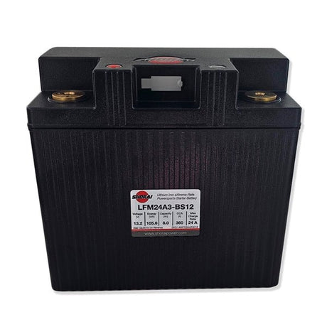 SHORAI LFX BATTERY (LFM24A3 - BS12) - DRIVEN Canada's Powersports 4897034420913LFM24A3 - BS12