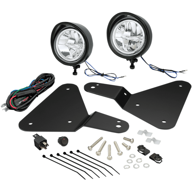 SHOW CHROME 3 1/2"FOCUS LED CANAM F3 KT - Driven Powersports Inc.72537897865141 - 302LBK