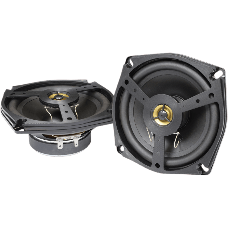 SHOW CHROME 5 1/2" TWO - WAY SPEAKER PAIR - Driven Powersports Inc.72537897834713 - 106