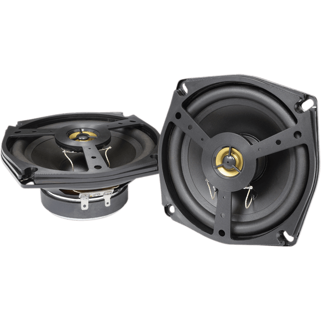 SHOW CHROME 5 1/2" TWO - WAY SPEAKER PAIR - Driven Powersports Inc.72537897834713 - 106