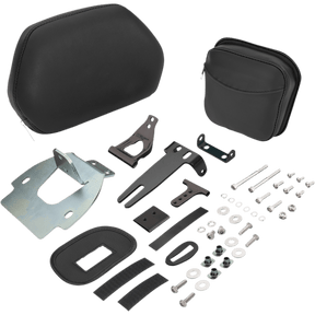 SHOW CHROME - 52 - 968 - QUICK DETACH BACKREST GL1800 KT - Driven Powersports Inc.72537898113252 - 968