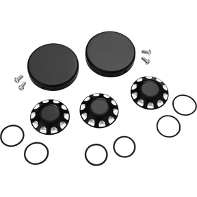 SHOW CHROME AXLE CAPS RYKER SET - Driven Powersports Inc.72537898110141 - 411