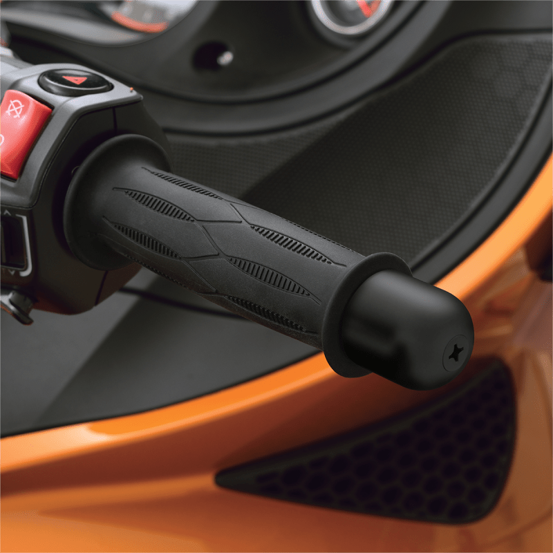 SHOW CHROME BLACK HANDLEBAR WEIGHTS CAN - AM PR - Driven Powersports Inc.72537898080741 - 181BK