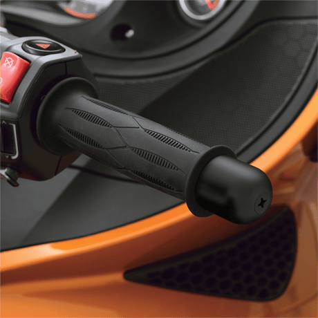 SHOW CHROME BLACK HANDLEBAR WEIGHTS CAN - AM PR - Driven Powersports Inc.72537898080741 - 181BK