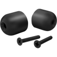 SHOW CHROME BLACK HANDLEBAR WEIGHTS CAN - AM PR - Driven Powersports Inc.72537898080741 - 181BK