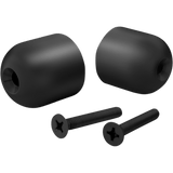 SHOW CHROME BLACK HANDLEBAR WEIGHTS CAN - AM PR - Driven Powersports Inc.72537898080741 - 181BK