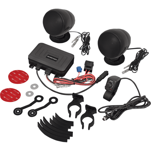 SHOW CHROME BLUETOOTH STEREO SYSTEM - Driven Powersports Inc.72537897329813 - 252BTBK