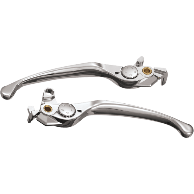 SHOW CHROME BRAKE & CLUTCH LEVERS GL1800 - Driven Powersports Inc.72537895624618 - 111BC