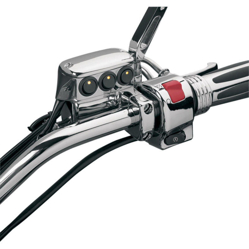 SHOW CHROME BRAKE SWITCH BLOCK ILLUM SET - Driven Powersports Inc.72537896053352 - 605A