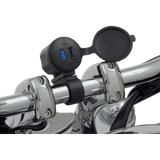 SHOW CHROME DUAL PORT USB CHARGER - Driven Powersports Inc.72537897353313 - 208