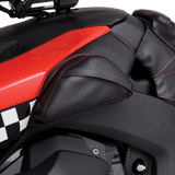 SHOW CHROME DUAL SIDE TANK POUCH BALLISTIC W/STITCH RYKER PR - DRIVEN Canada's Powersports H40 - 401CRED