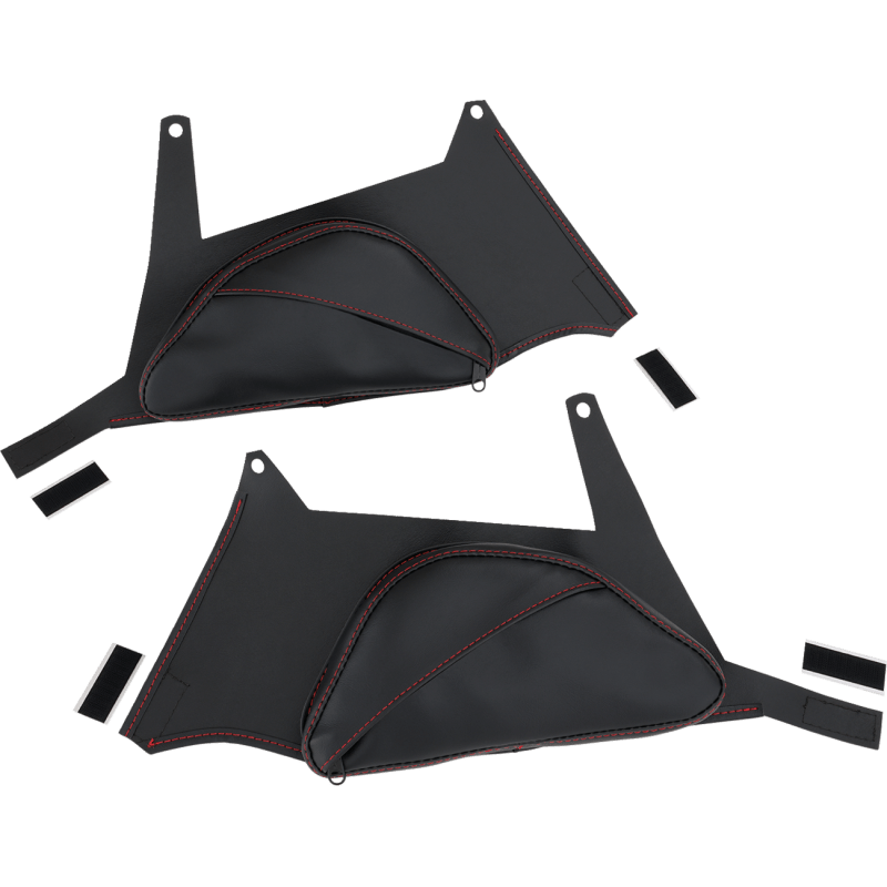 SHOW CHROME DUAL SIDE TANK POUCH BALLISTIC W/STITCH RYKER PR - DRIVEN Canada's Powersports H40 - 401CRED