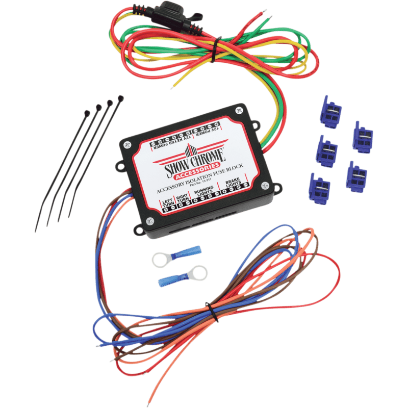 SHOW CHROME ELECTRONIC FUSE BLOCK - Driven Powersports Inc.72537897650313 - 311