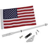 SHOW CHROME FOLDING FLAG POLE GL1800 2018 KIT - Driven Powersports Inc.72537898091352 - 965