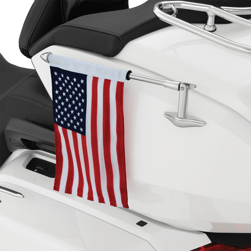 SHOW CHROME FOLDING FLAG POLE GL1800 2018 KIT - Driven Powersports Inc.72537898091352 - 965