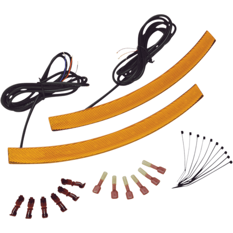 SHOW CHROME FRONT FENDER LED PR - Driven Powersports Inc.72537898060941 - 173B