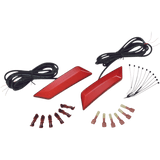 SHOW CHROME FRONT FENDER LED PR - Driven Powersports Inc.72537898061641 - 174B
