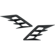 SHOW CHROME FRONT FENDER VENT ACCENT PR - Driven Powersports Inc.72537898036452 - 959BK