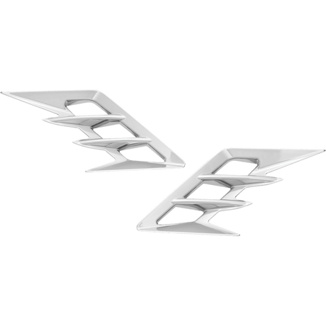 SHOW CHROME FRONT FENDER VENT ACCENT PR - Driven Powersports Inc.72537898035752 - 959