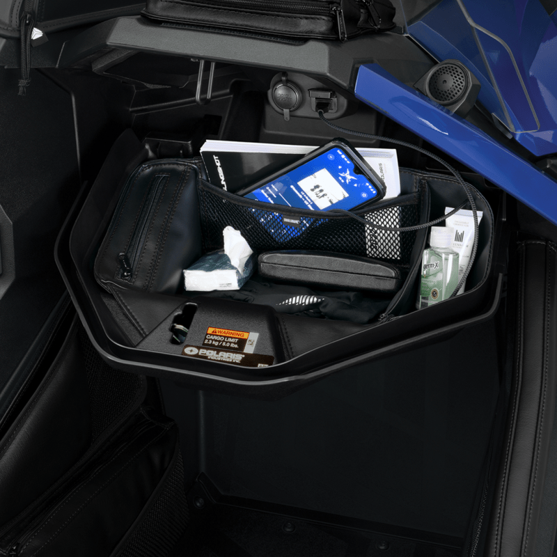 Show Chrome Glove Box Organizer - DRIVEN Canada's Powersports H44-8BK