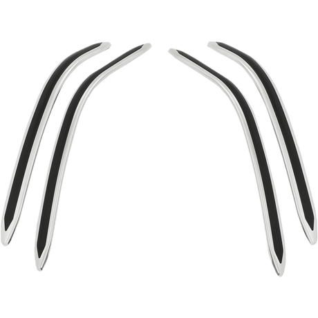 SHOW CHROME GT SADDLEBAG SCUFF STRIPS SET - Driven Powersports Inc.72537898031952 - 957