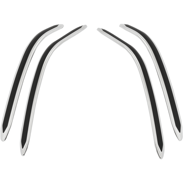 SHOW CHROME GT SADDLEBAG SCUFF STRIPS SET - Driven Powersports Inc.72537898031952 - 957