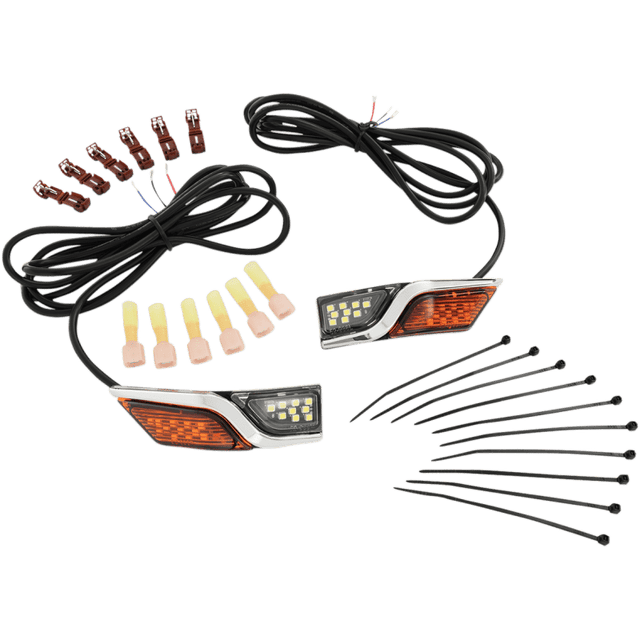 SHOW CHROME GT TOUR COWL LIGHT PR - Driven Powersports Inc.72537897965852 - 938
