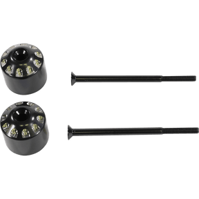 SHOW CHROME HANDLEBAR END WEIGHTS - RYKER PR - Driven Powersports Inc.72537898105741 - 410