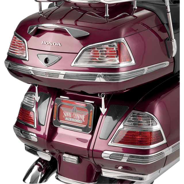 SHOW CHROME LED SADDLEBAG LIGHT SET - Driven Powersports Inc.72537897259852 - 702A