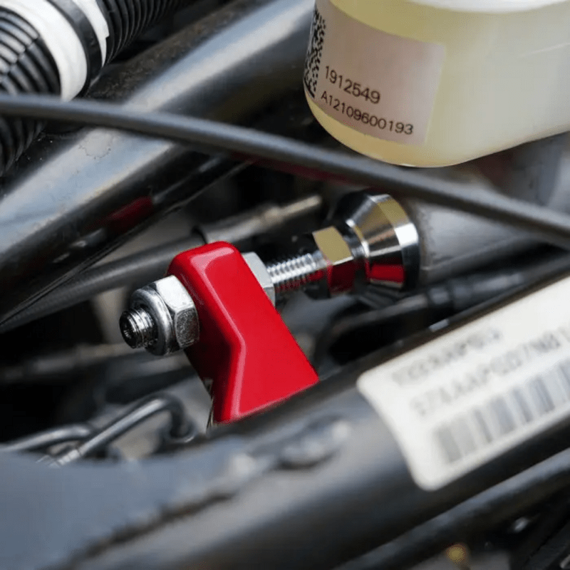 Show Chrome Master Cylinder Brace - DRIVEN Canada's Powersports 44-103RED