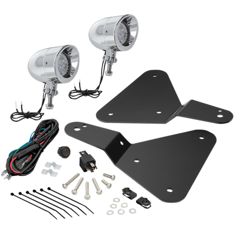 SHOW CHROME MINI LIGHT KIT CAN - AM F3 KT - Driven Powersports Inc.72537897862041 - 301L