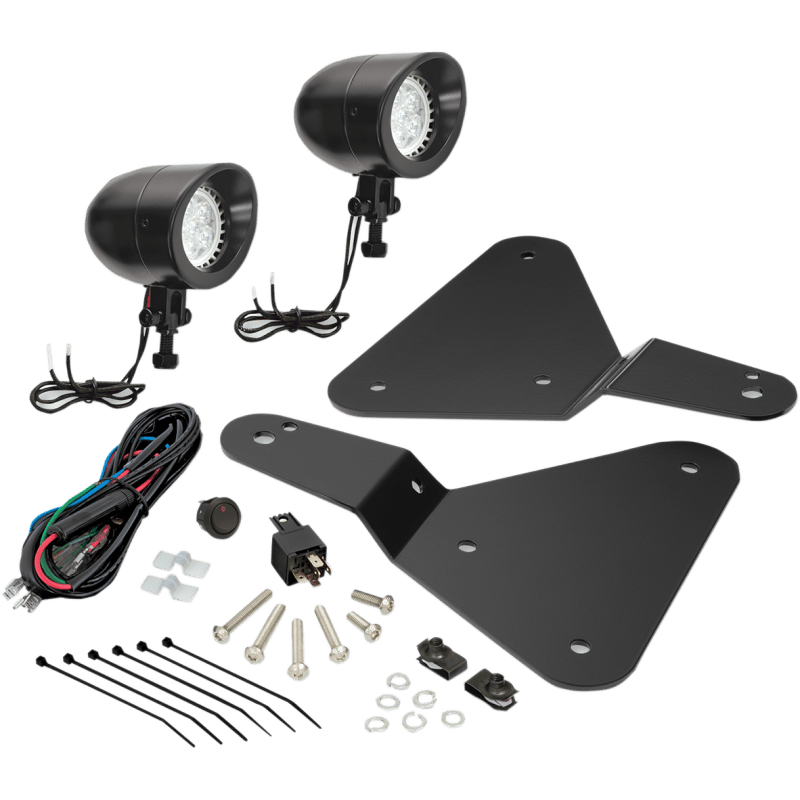 SHOW CHROME MINI LIGHT KIT F3 KT - Driven Powersports Inc.72537897863741 - 301LBK