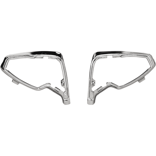 SHOW CHROME MIRROR MOUNT COVERS GL1500 PR - Driven Powersports Inc.7253780436562 - 493